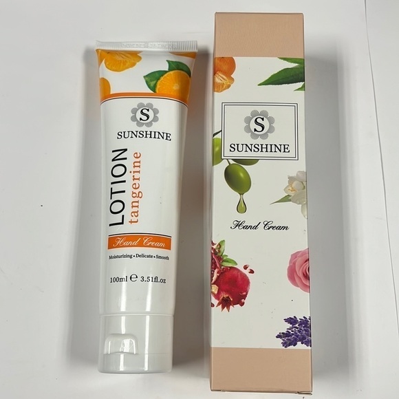 Sunshine Tangerine Hand Cream 3.5 fl oz New in Box - Picture 1 of 2